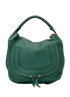 Large Marcie Hobo, &pound;450, Handbags, Green, Leather, Front view